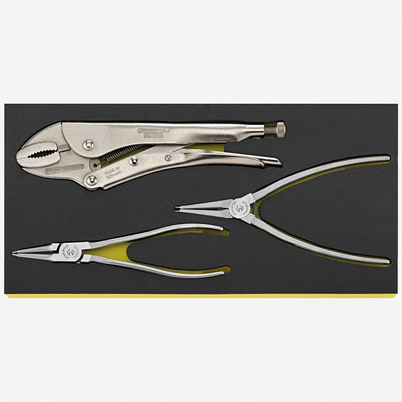 Stahlwille TCS 6543 - 6564/3 Pliers Set in TCS Inlay, 3 Pieces - ST96838180 - KC Tool