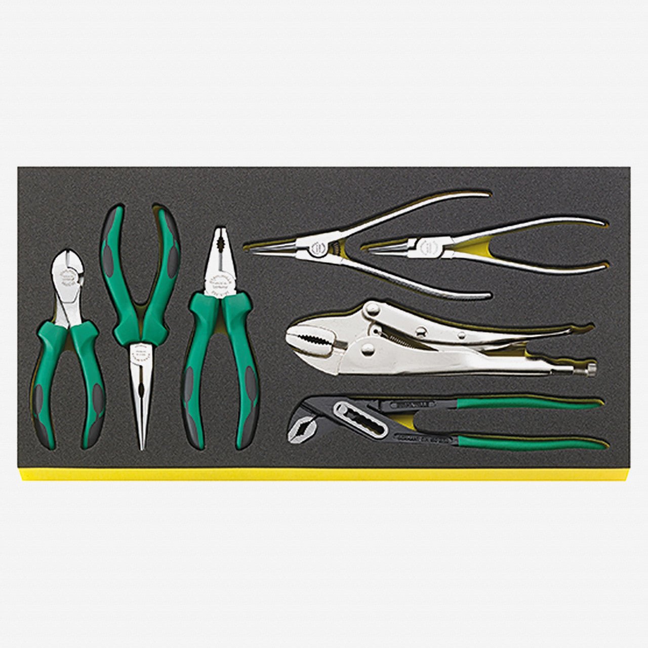 Stahlwille TCS WT 6501 - 6602/7 Pliers Set in TCS Inlay, 7 Pieces - ST96830118 - KC Tool