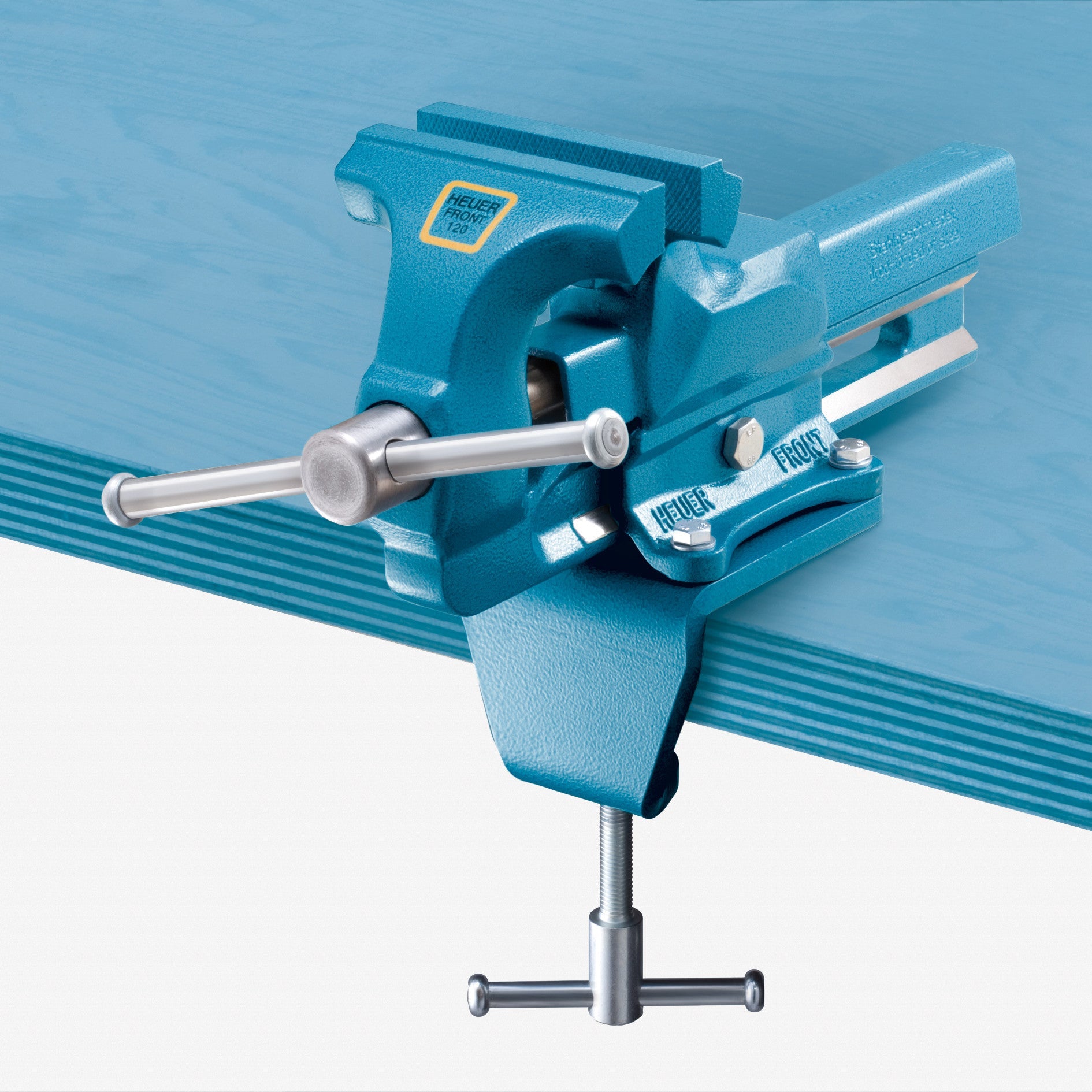 Table Clamp for Heuer Bench Vise Size 100 and Compact Vise 120 - BH119100 - KC Tool