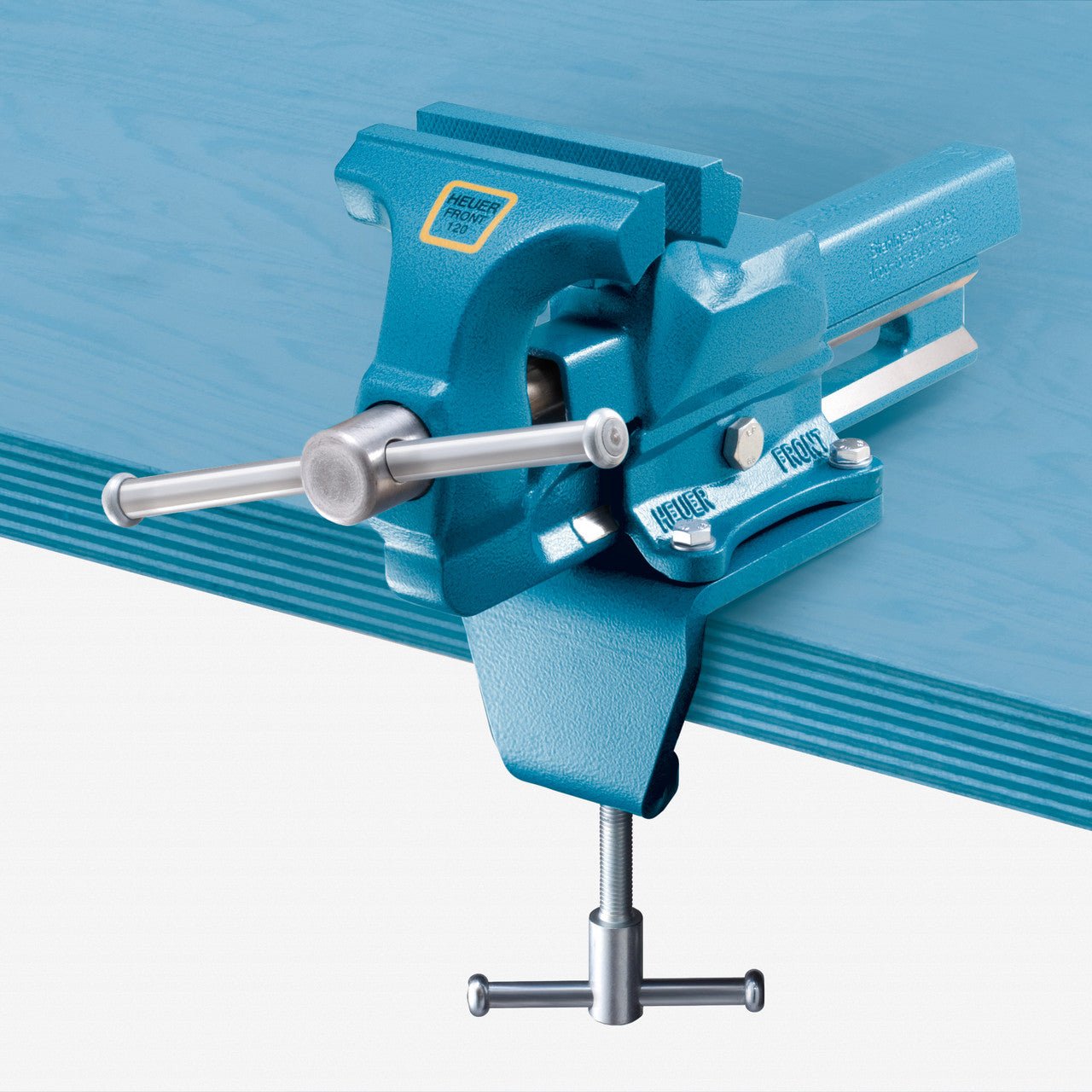 Table Clamp for Heuer Bench Vise Size 100 and Compact Vise 120 - BH119100 - KC Tool