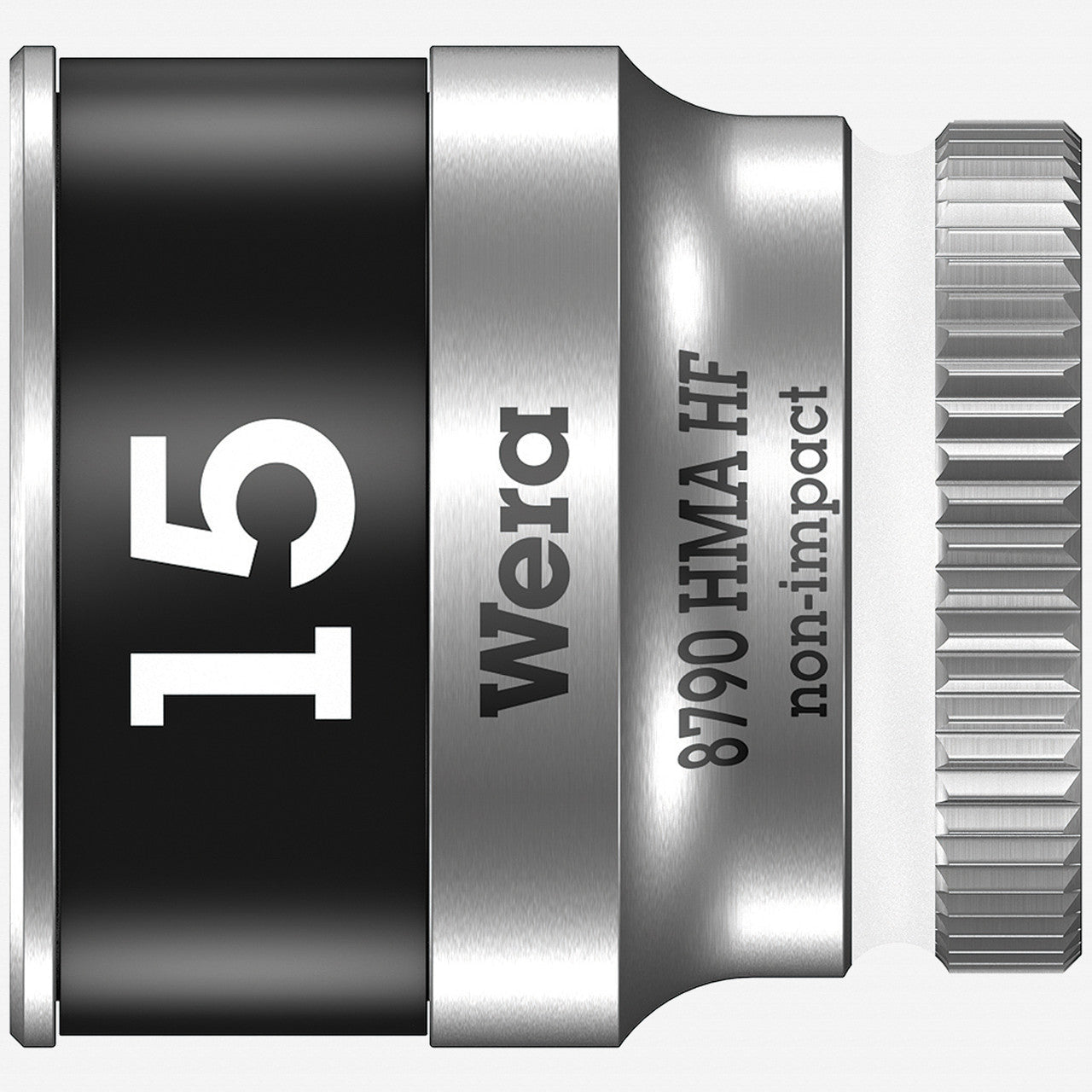 Wera 003010 8790 HMA HF Zyklop Socket, 1/4" Drive with Holding Function - 15mm - WR003010 - KC Tool