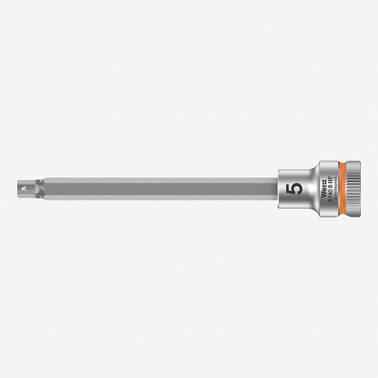 Wera 003034 3/8" Drive Zyklop Hex-Plus Bit Socket with Holding Function 5.0 mm Long - WR003034 - KC Tool