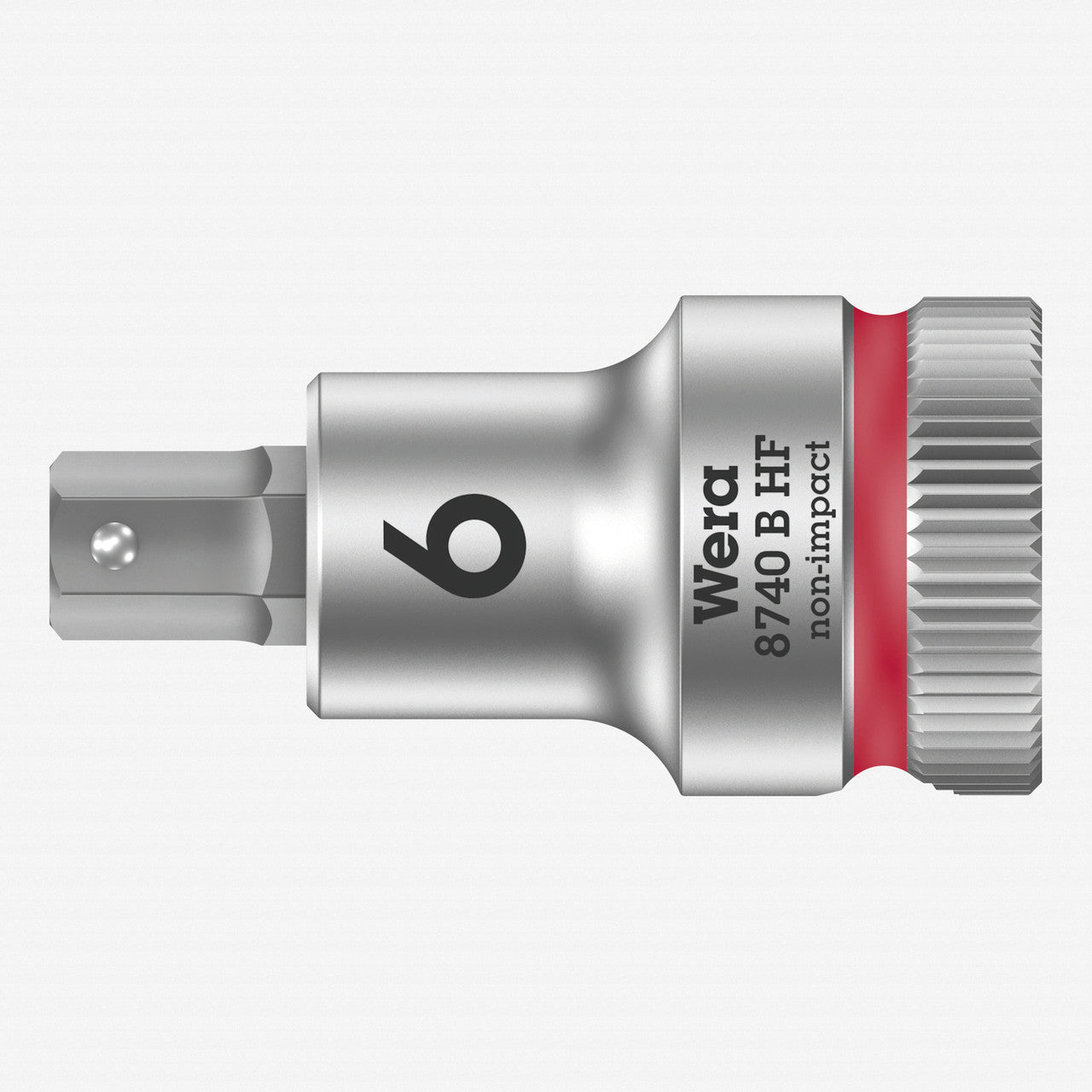 Wera 003035 3/8" Drive Zyklop Hex - Plus Bit Socket with Holding Function 6.0 mm - WR003035 - KC Tool