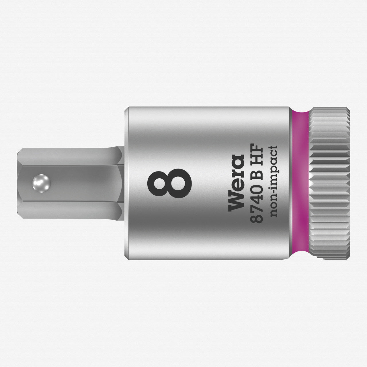 Wera 003039 3/8" Drive Zyklop Hex-Plus Bit Socket with Holding Function 8.0 mm - WR003039 - KC Tool