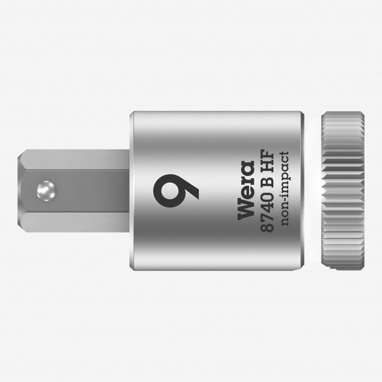 Wera 003041 3/8" Drive Zyklop Hex - Plus Bit Socket with Holding Function 9.0 mm - WR003041 - KC Tool