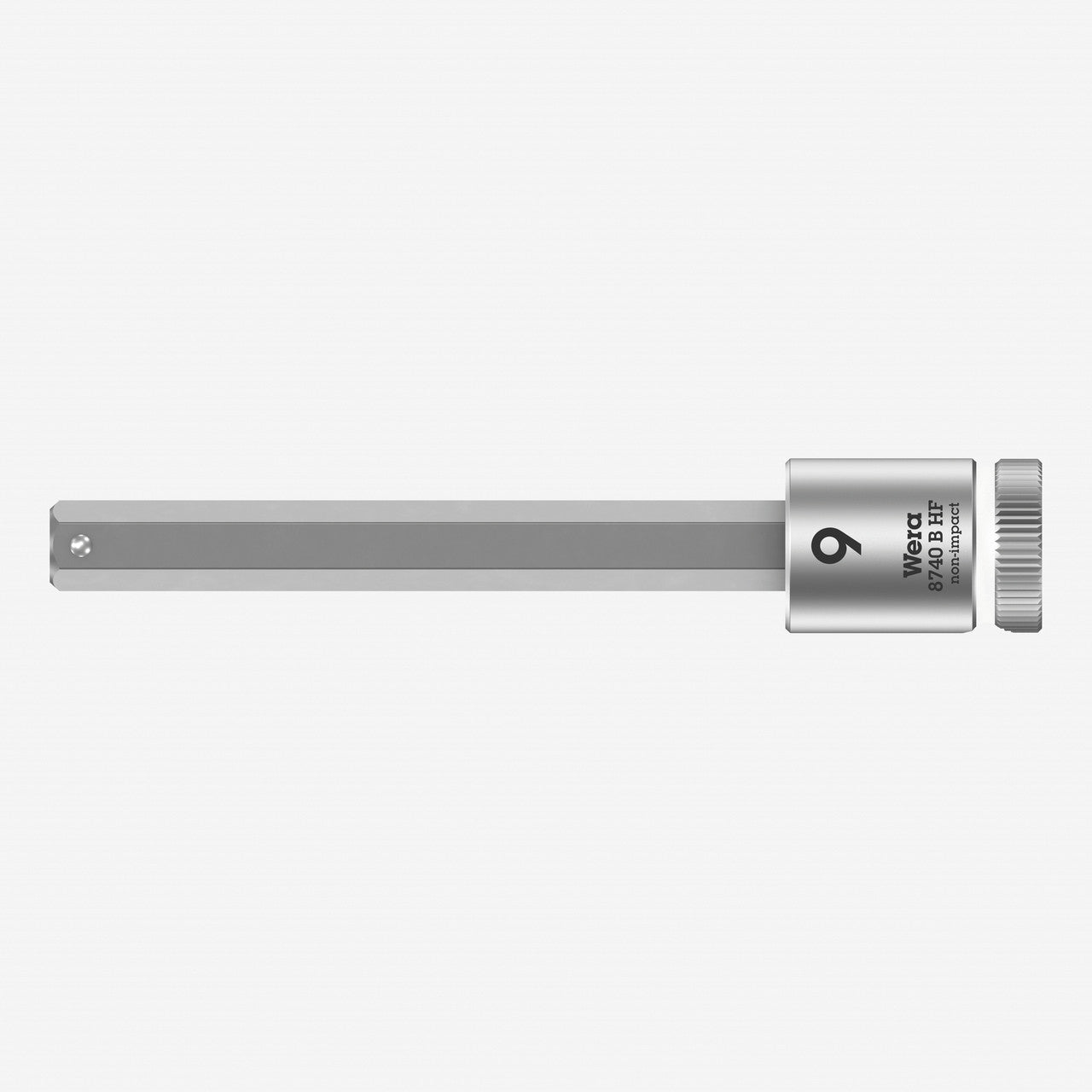 Wera 003042 3/8" Drive Zyklop Hex - Plus Bit Socket with Holding Function 9.0 mm Long - WR003042 - KC Tool