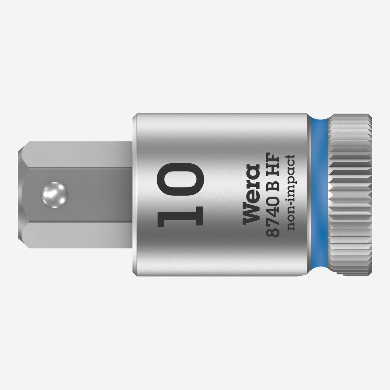 Wera 003043 3/8" Drive Zyklop Hex-Plus Bit Socket with Holding Function 10.0 mm - WR003043 - KC Tool