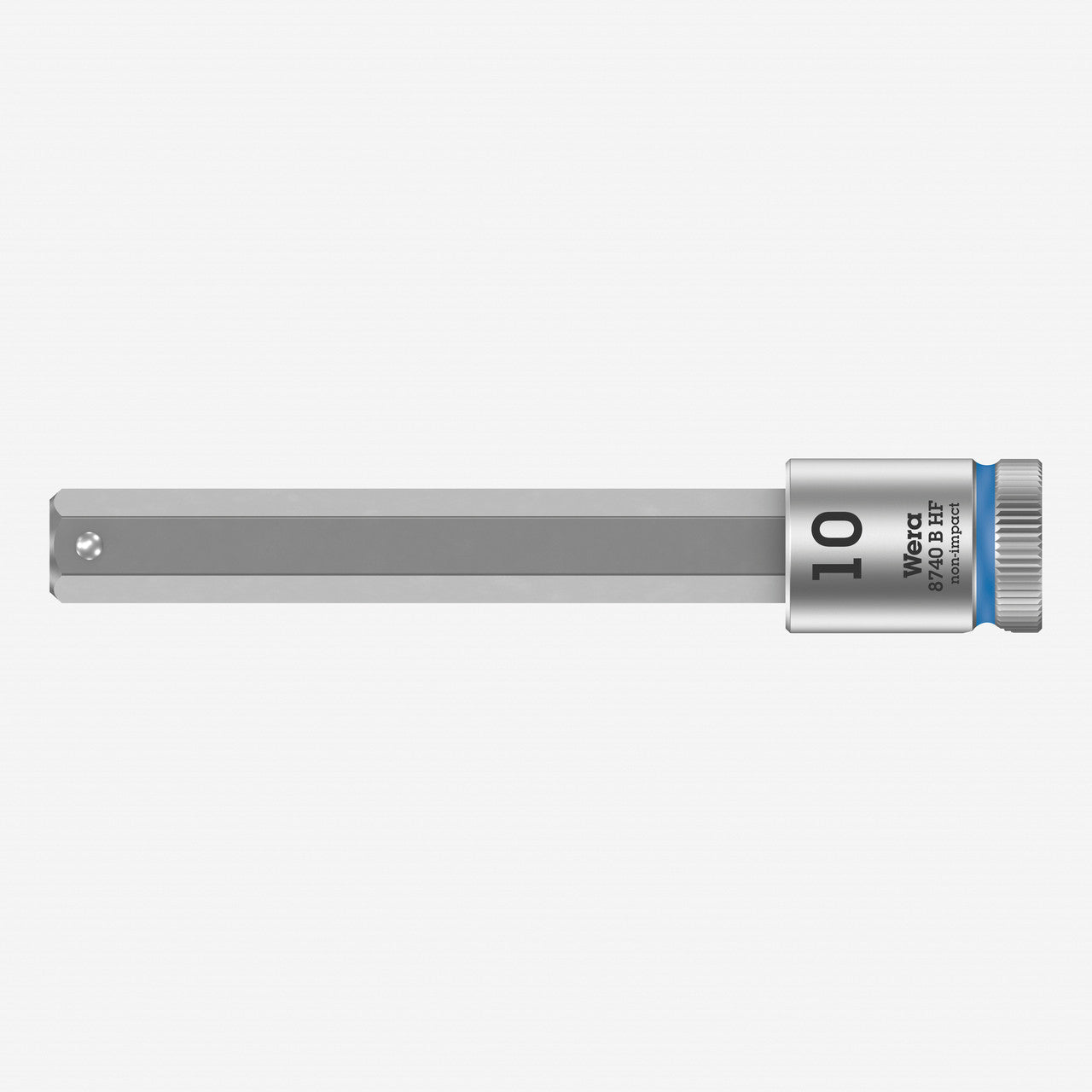 Wera 003044 3/8" Drive Zyklop Hex - Plus Bit Socket with Holding Function 10 mm Long - WR003044 - KC Tool
