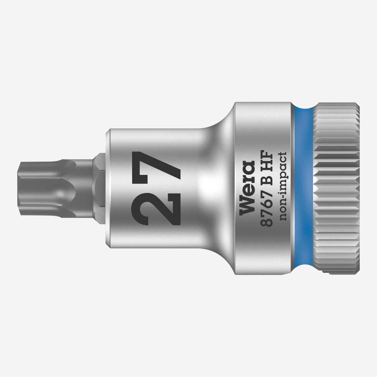 Wera 003064 3/8" Drive Zyklop Torx Bit Socket with Holding Function T27 - WR003064 - KC Tool