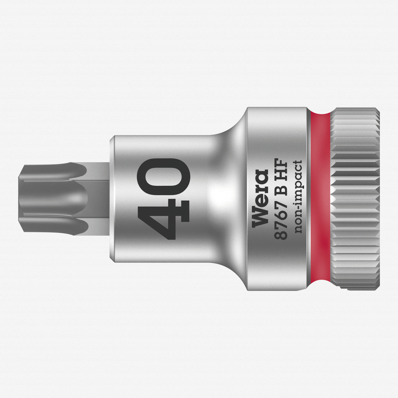 Wera 003068 3/8" Drive Zyklop Torx Bit Socket with Holding Function T40 - WR003068 - KC Tool