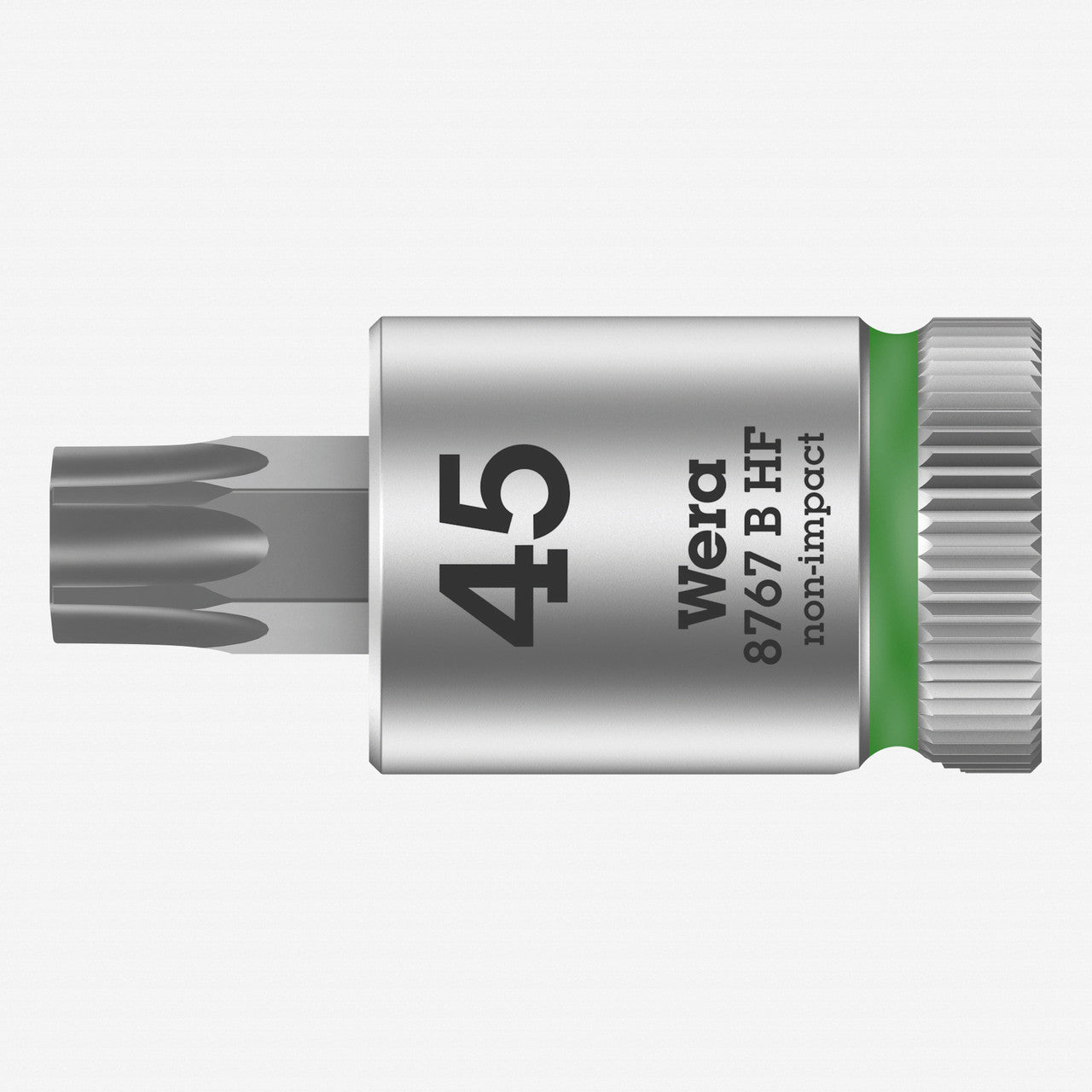Wera 003070 3/8" Drive Zyklop Torx Bit Socket with Holding Function T45 - WR003070 - KC Tool