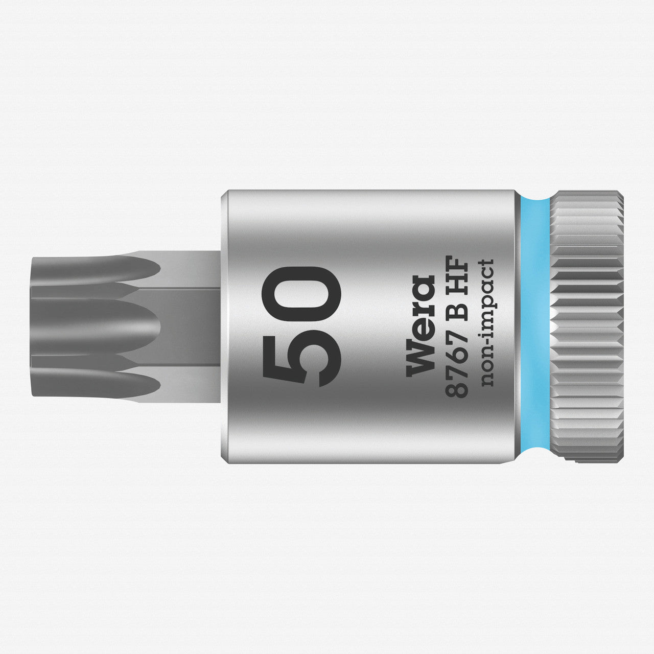 Wera 003072 3/8" Drive Zyklop Torx Bit Socket with Holding Function T50 - WR003072 - KC Tool