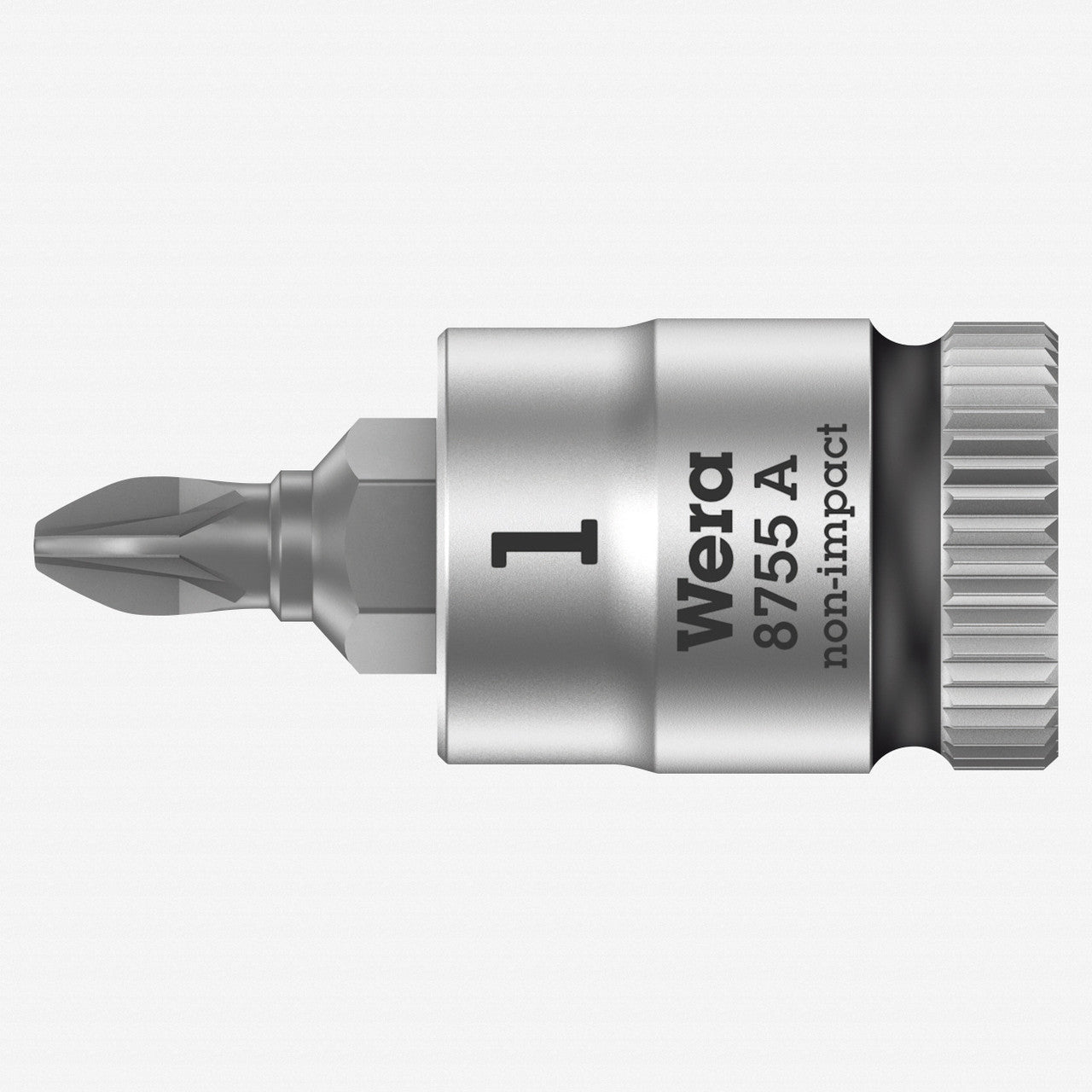 Wera 003353 8755 A PZ Zyklop Bit Socket with 1/4" Drive, PZ 1 x 28 mm - WR003353 - KC Tool