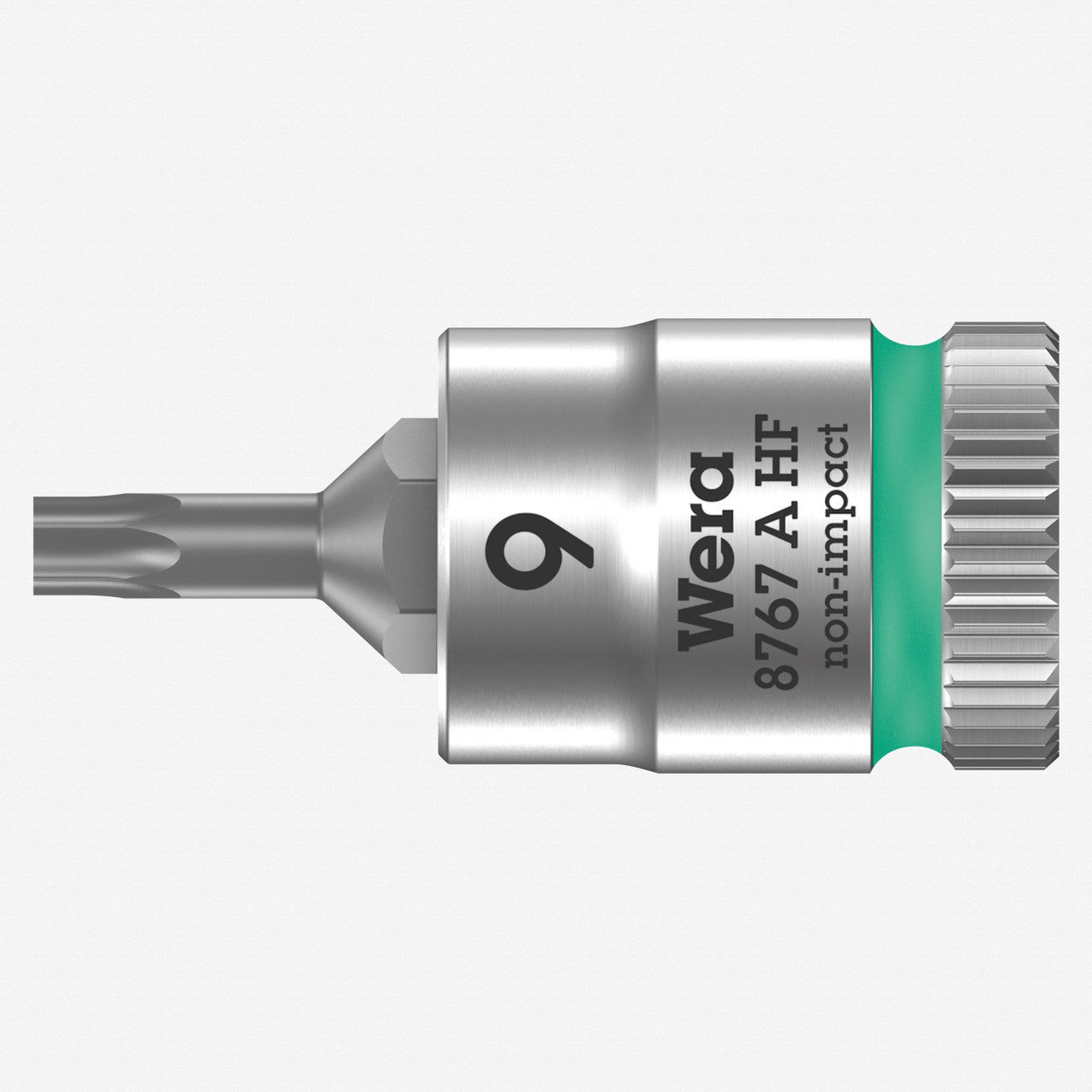 Wera 003361 8767 A HF Torx Zyklop Bit Socket 1/4" Drive with Holding Function , TX 9 x 28 mm - WR003361 - KC Tool