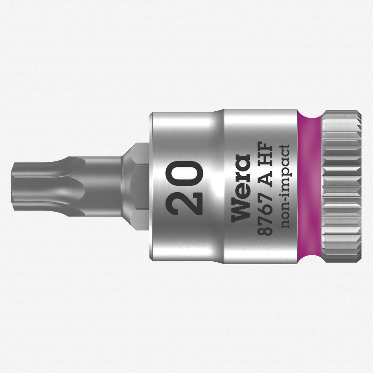 Wera 003364 8767 A HF TORX® Zyklop Bit Socket 1/4" Drive with Holding Function , TX 20 x 28 mm - WR003364 - KC Tool