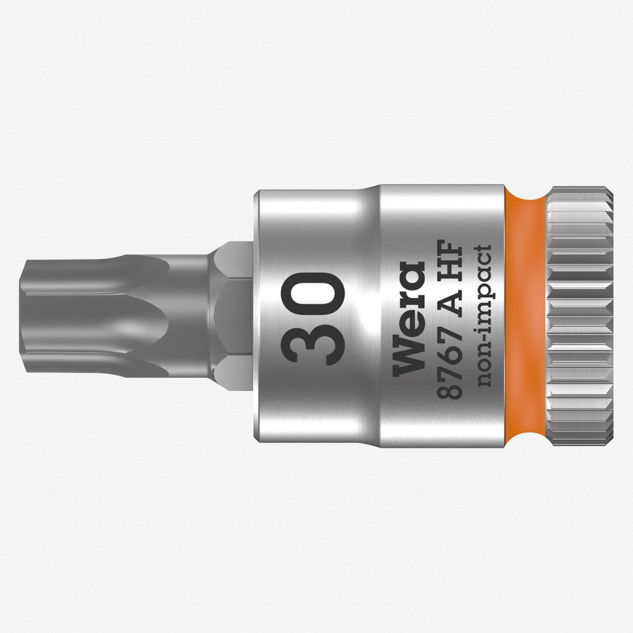 Wera 003369 8767 A HF Torx Zyklop Bit Socket 1/4" Drive with Holding Function , TX 30 x 28 mm - WR003369 - KC Tool
