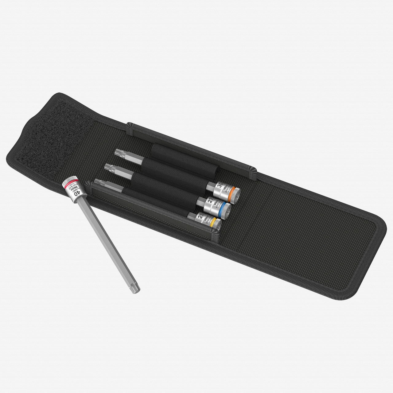 Wera 003375 8767 A Torx HF 1 Zyklop Bit Socket Set, with Holding Function, 1/4" Drive, 4 pieces - WR003375 - KC Tool