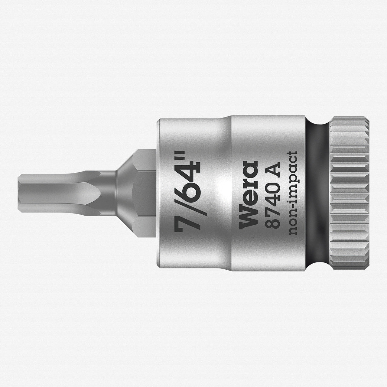 Wera 003382 8740 A 1/4" Drive Zyklop Hex - Plus Bit Socket, 7/64" - WR003382 - KC Tool