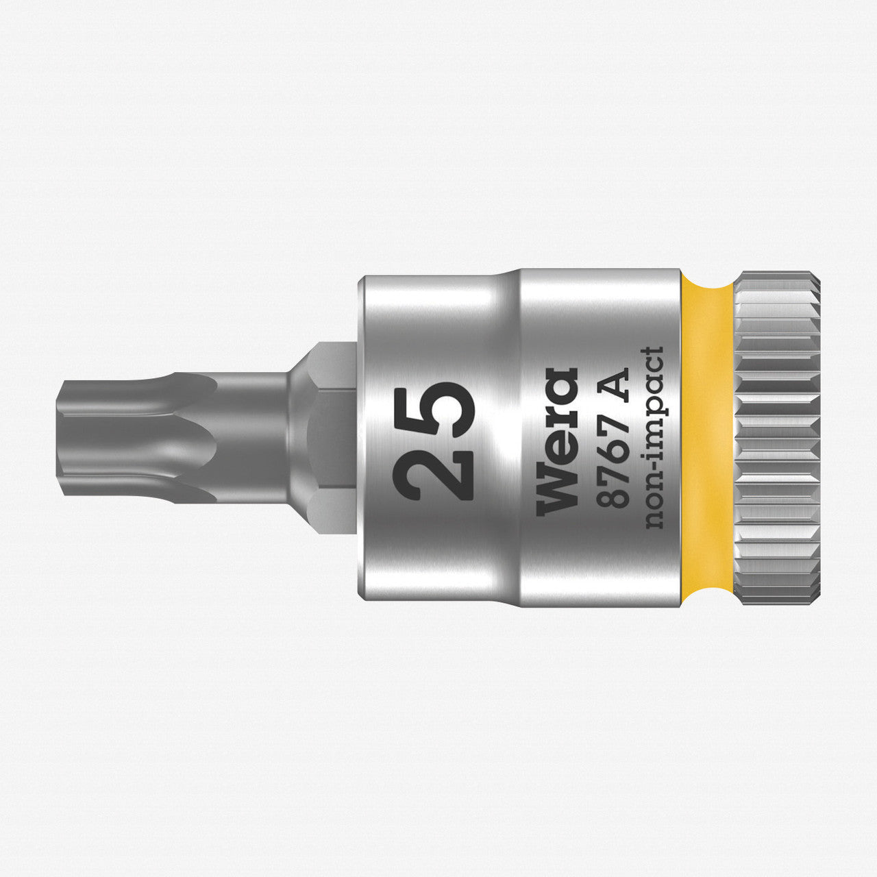 Wera 003392 8767 A TORX Zyklop Bit Socket with 1/4" Drive, T25 - WR003392 - KC Tool