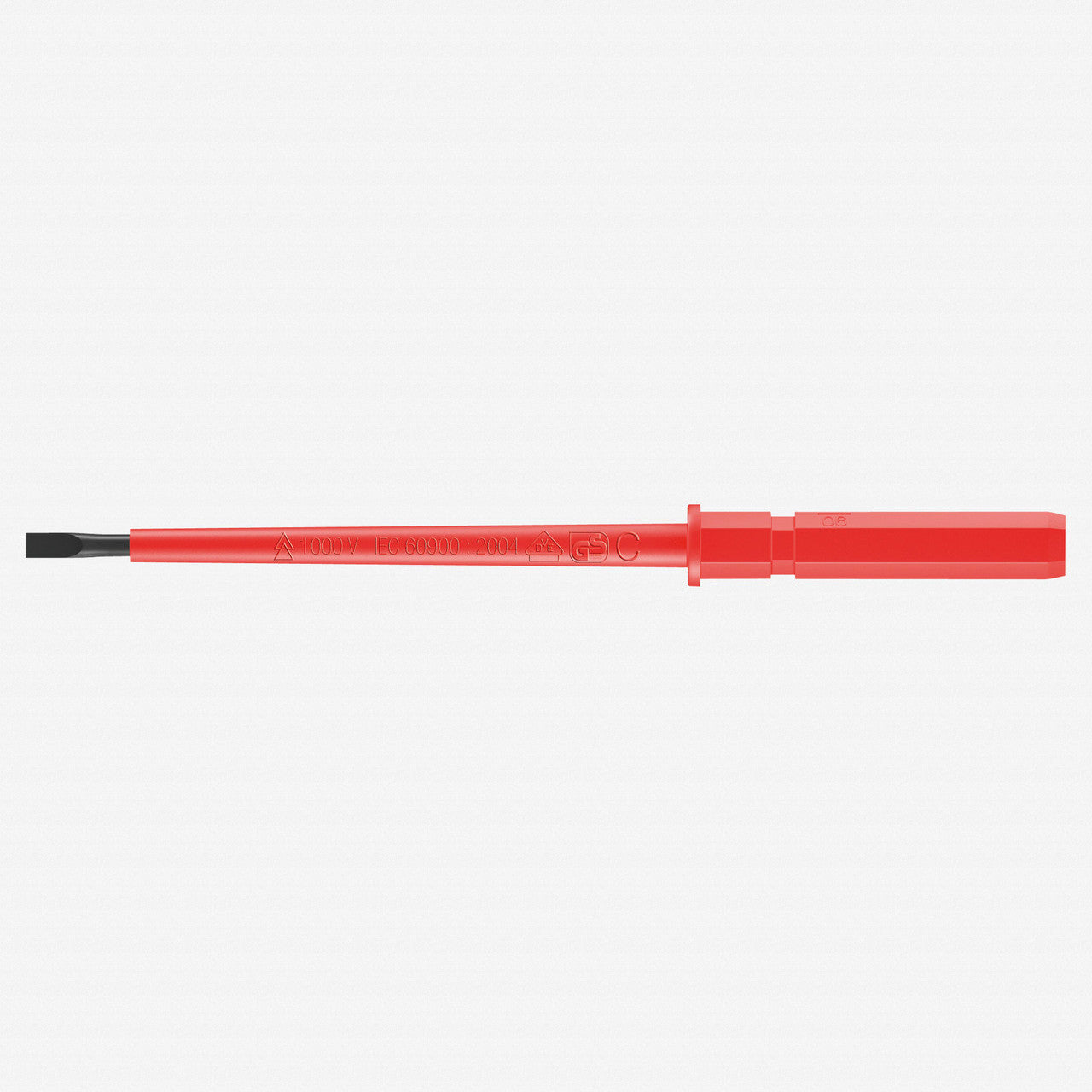 Wera 003400 Kraftform Kompakt VDE 60 i Kraftform Kompakt 2.5mm Slotted Insulated Screwdriver Blade - WR003400 - KC Tool