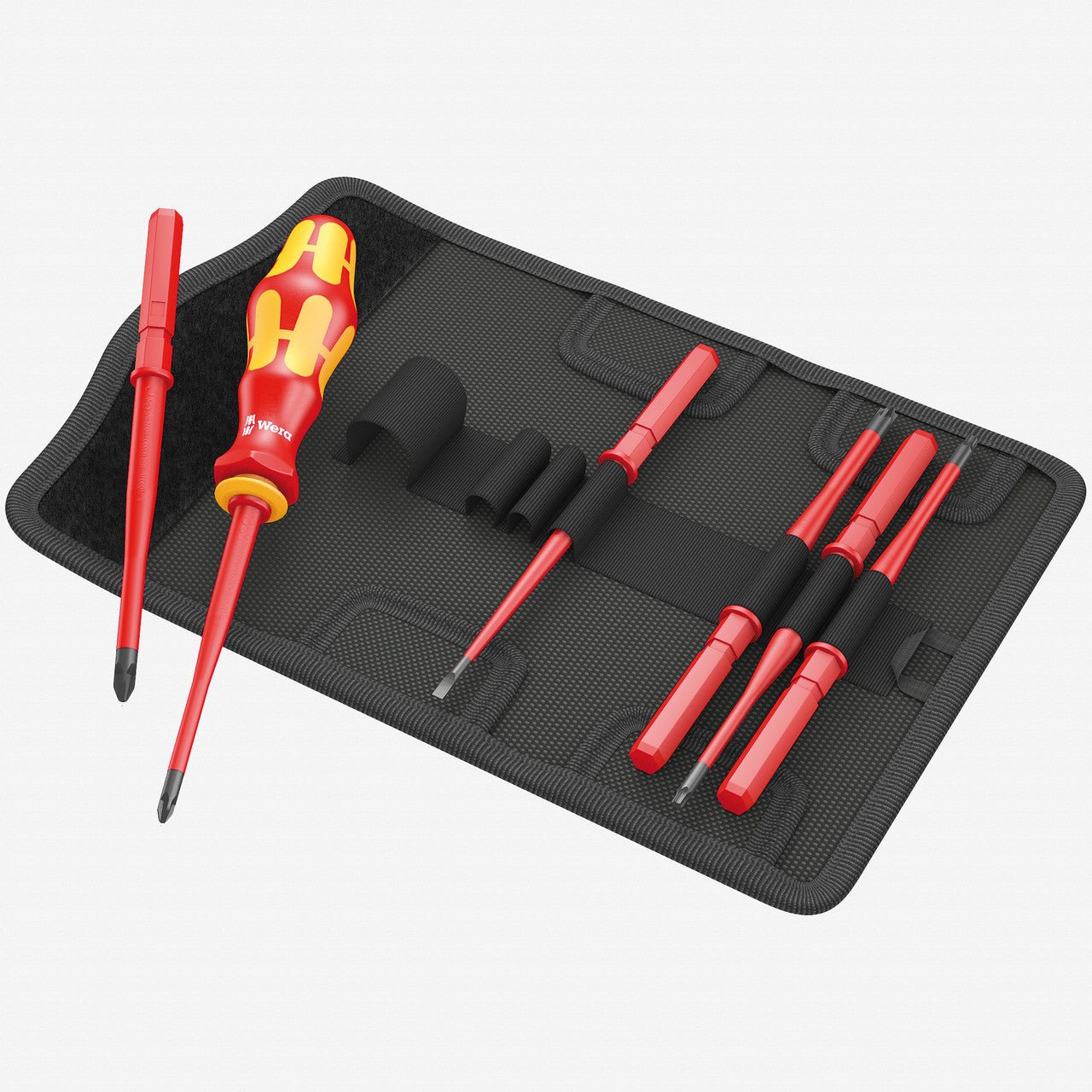 Wera 003475 Kraftform Kompakt VDE 7 Extra Slim Set 1, 7 Pieces - WR003475 - KC Tool