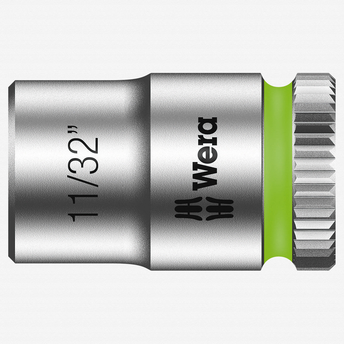 Wera 003519 11/32" x 1/4" Zyklop Socket - WR003519 - KC Tool
