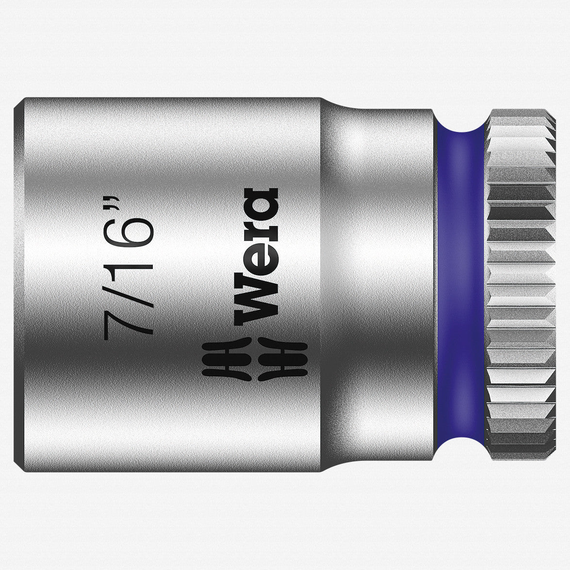 Wera 003521 7/16" x 1/4" Zyklop Socket - WR003521 - KC Tool