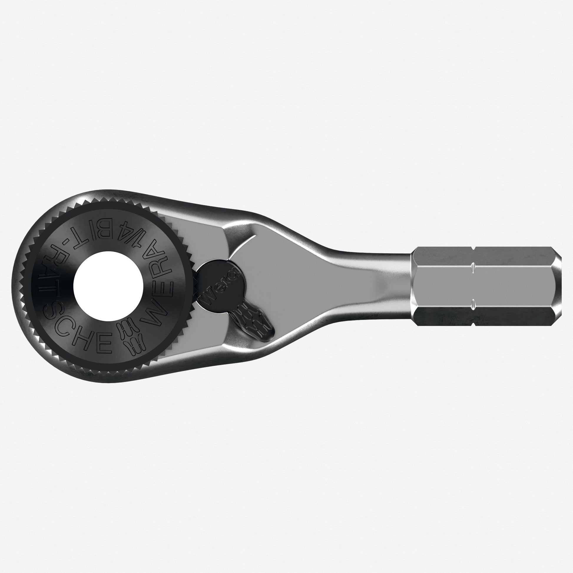 Wera 003662 Zyklop Mini 4 Bit Ratchet, 1/4" Hex Drive - WR003662 - KC Tool