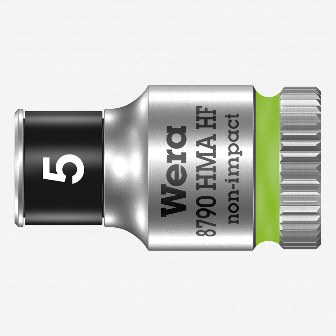 Wera 003719 8790 HMA HF Zyklop Socket, 1/4" Drive with Holding Function - 5.0mm - WR003719 - KC Tool