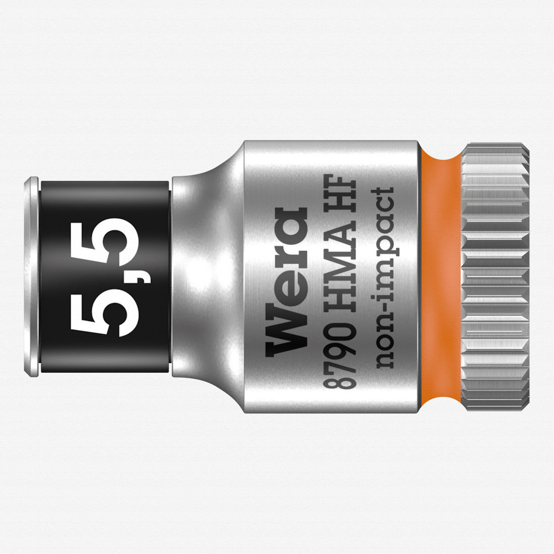 Wera 003720 8790 HMA HF Zyklop Socket, 1/4" Drive with Holding Function - 5.5mm - WR003720 - KC Tool