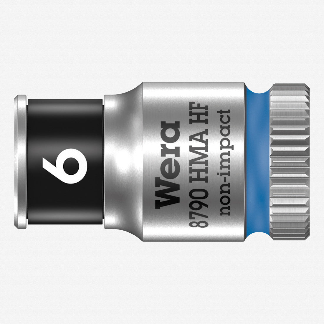 Wera 003721 8790 HMA HF Zyklop Socket, 1/4" Drive with Holding Function - 6.0mm - WR003721 - KC Tool