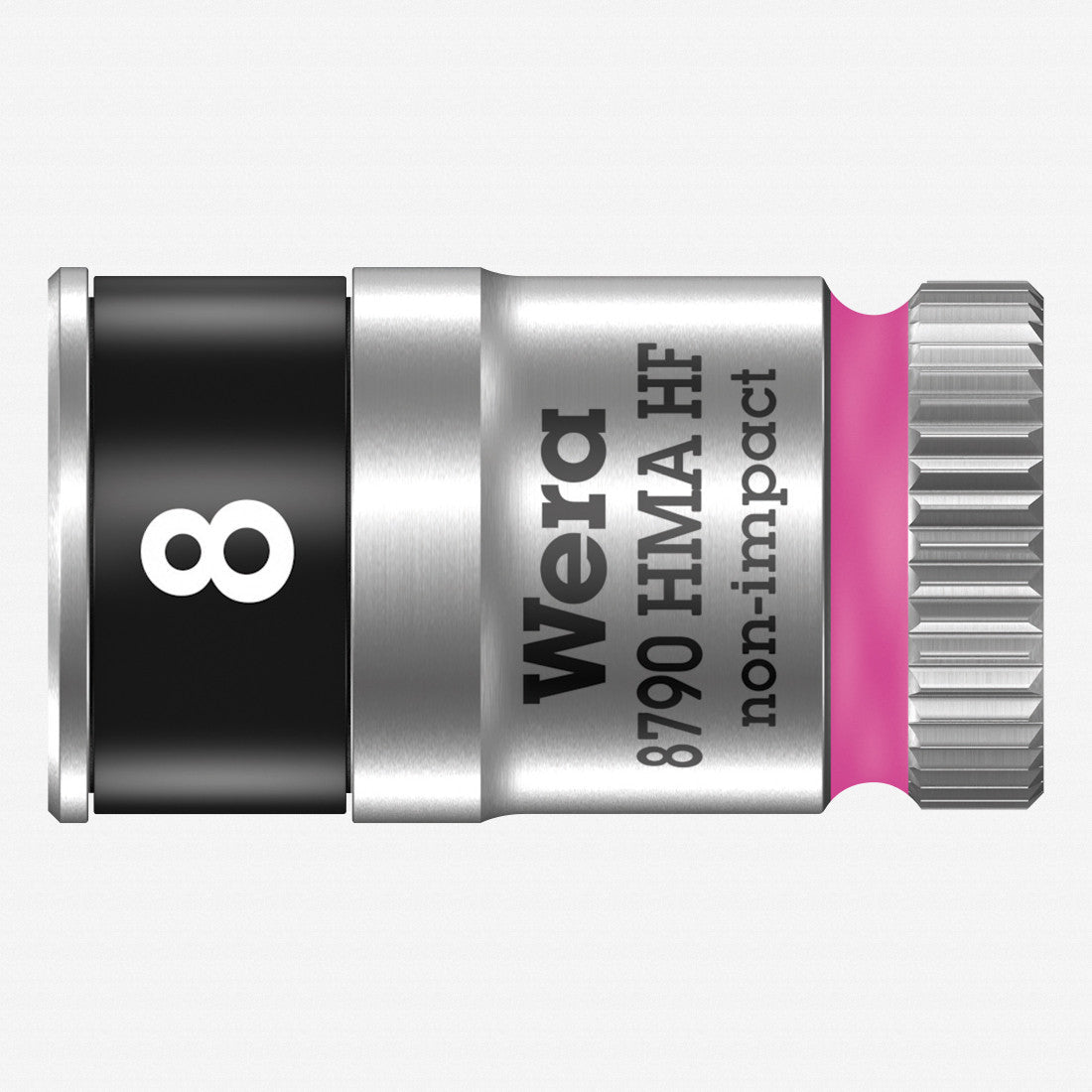 Wera 003723 8790 HMA HF Zyklop Socket, 1/4" Drive with Holding Function - 8.0mm - WR003723 - KC Tool