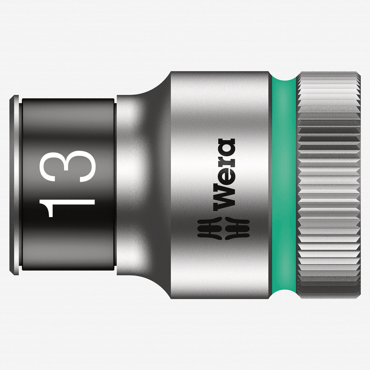 Wera 003733 Zyklop Socket with 1/2" Drive with Holding Function - 13mm - WR003733 - KC Tool