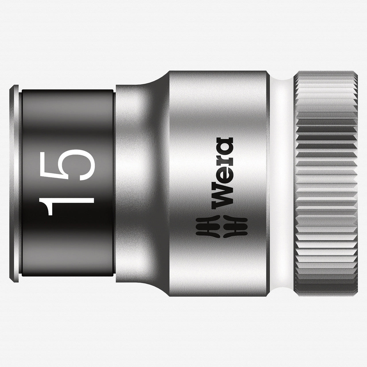 Wera 003735 Zyklop Socket with 1/2" Drive with Holding Function - 15mm - WR003735 - KC Tool