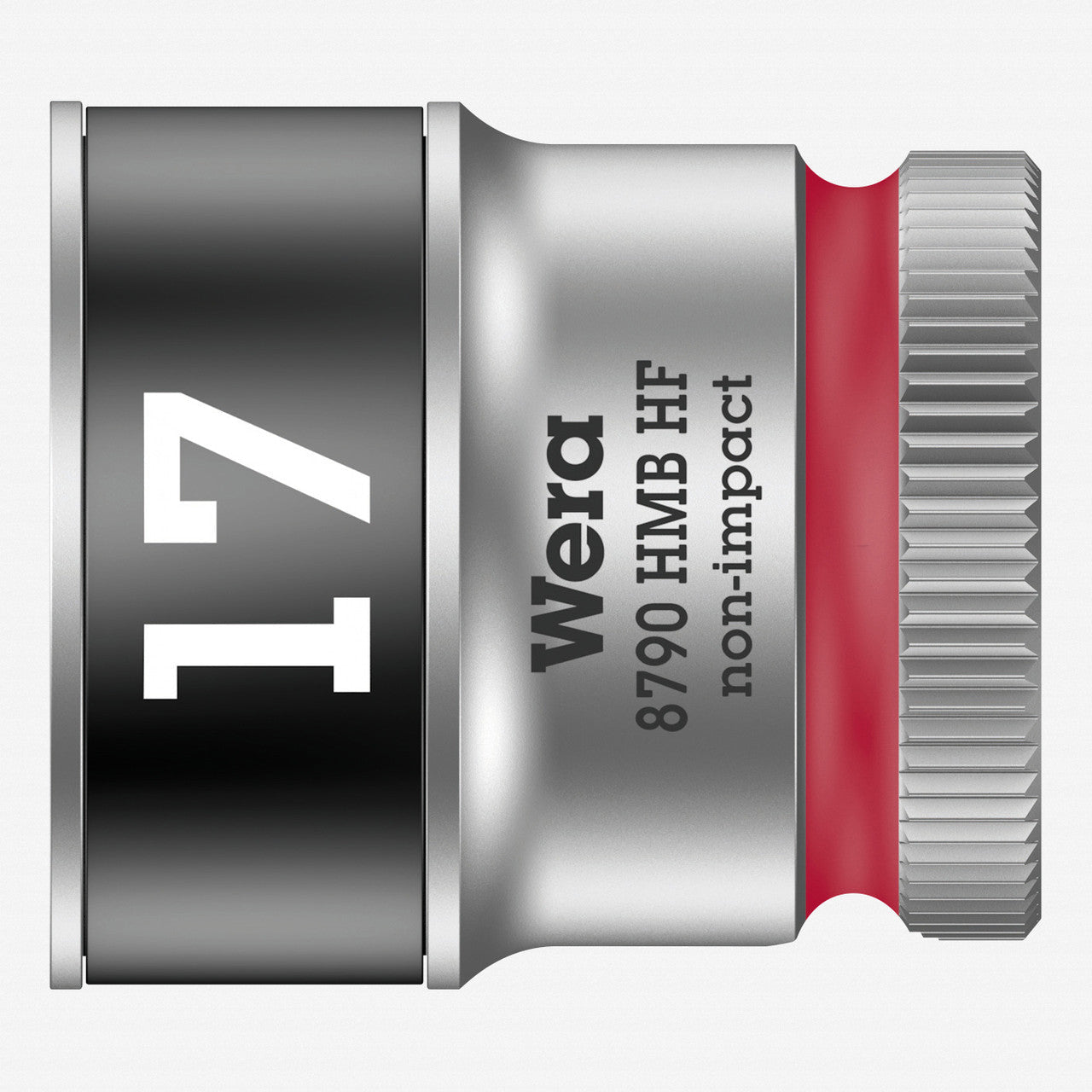 Wera 003751 Zyklop Socket with 3/8" Drive with Holding Function - 17 mm - WR003751 - KC Tool