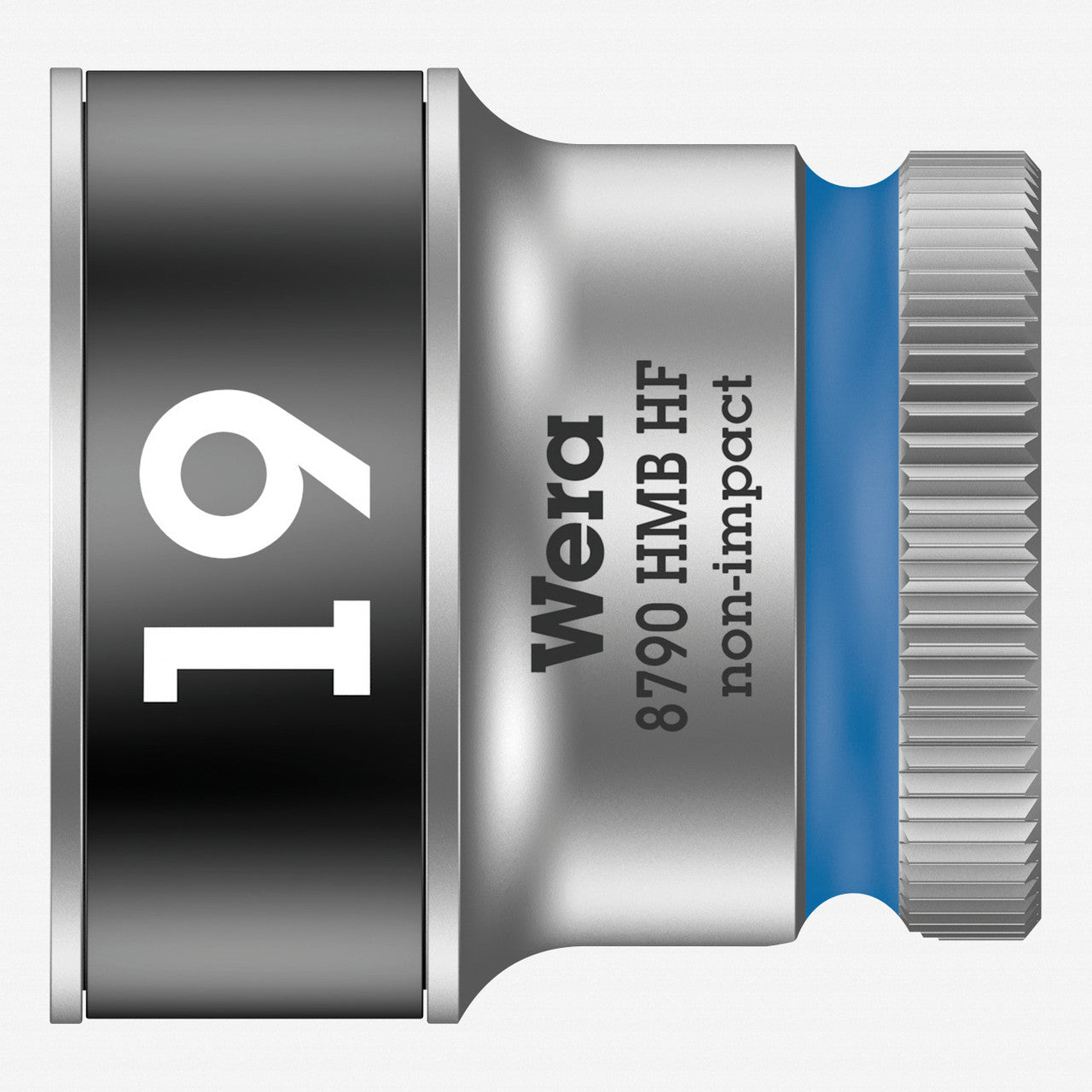 Wera 003753 Zyklop Socket with 3/8" Drive with Holding Function - 19 mm - WR003753 - KC Tool