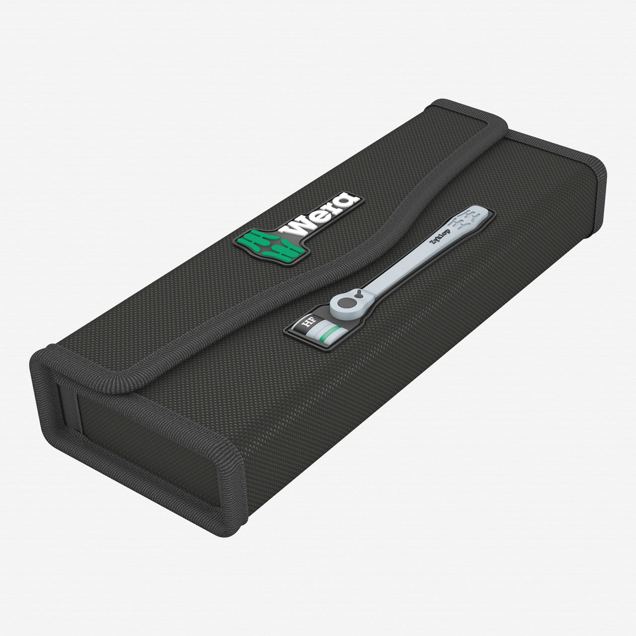 Wera 003785 8100 SB 1 Zyklop Metal Ratchet Set with Switch Lever, 3/8" Drive with Holding Function - Metric - WR003785 - KC Tool