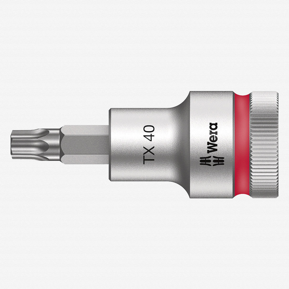 Wera 003834 1/2" Drive Zyklop Torx Bit Socket with Holding Function T40 - WR003834 - KC Tool