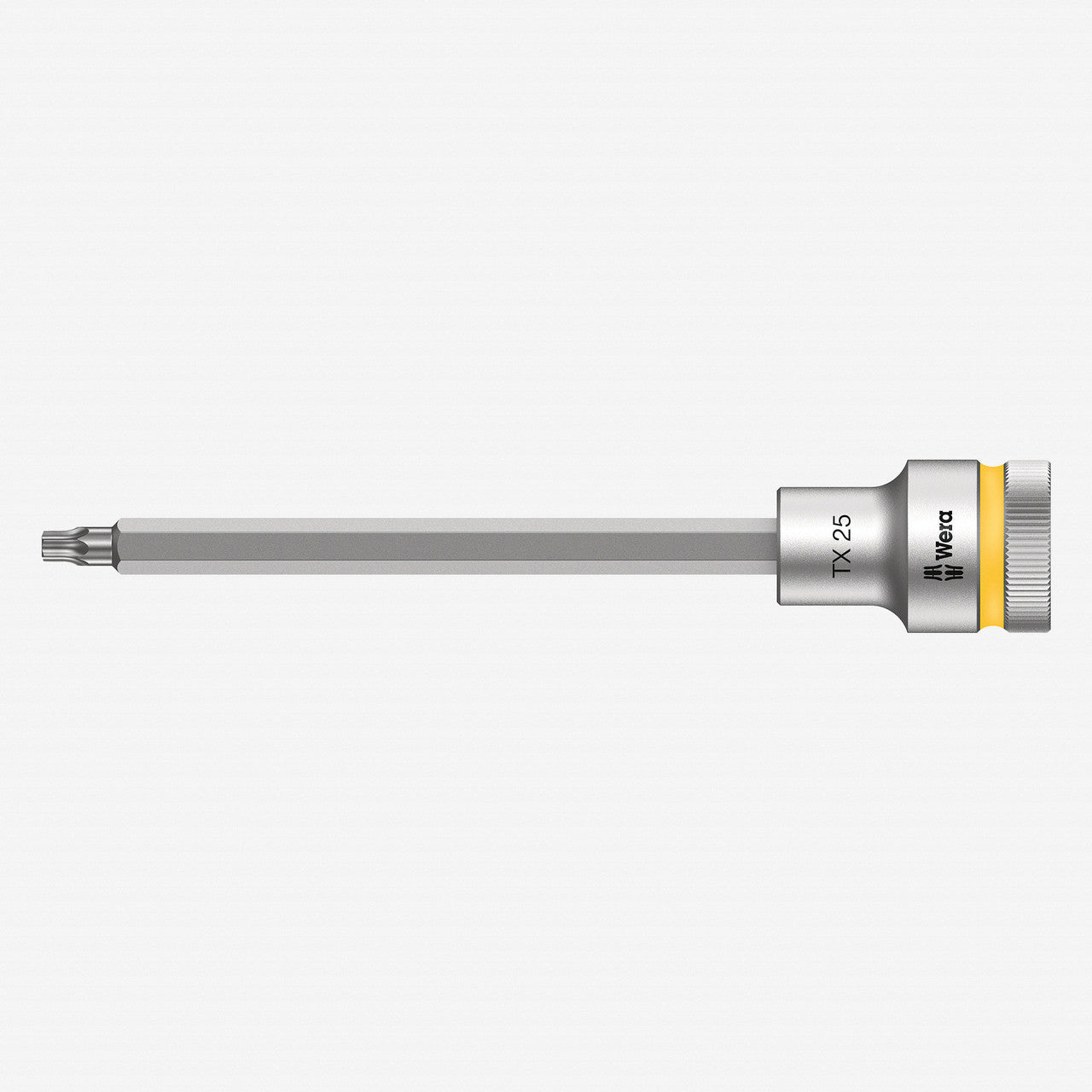 Wera 003851 1/2" Drive Zyklop TORX® Bit Socket with Holding Function, T25 Long - WR003851 - KC Tool