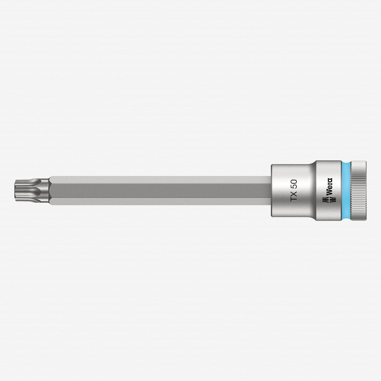 Wera 003856 1/2" Drive Zyklop TORX® Bit Socket with Holding Function T50 Long - WR003856 - KC Tool