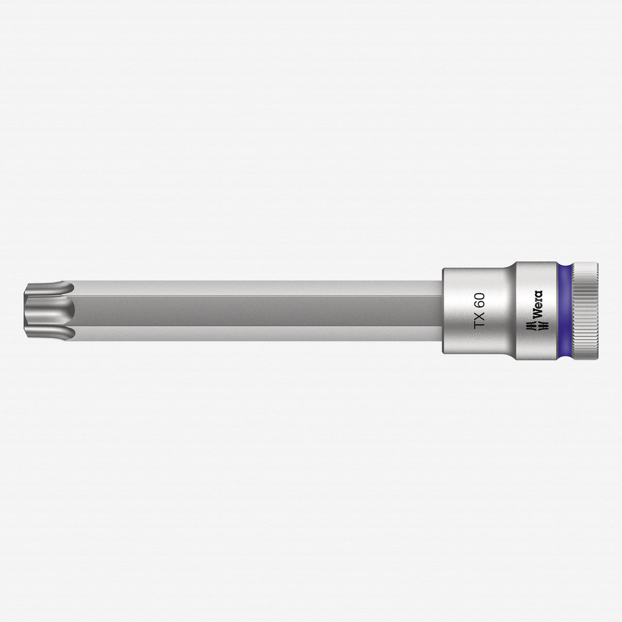 Wera 003858 1/2" Drive Zyklop TORX® Bit Socket with Holding Function T60 Long - WR003858 - KC Tool