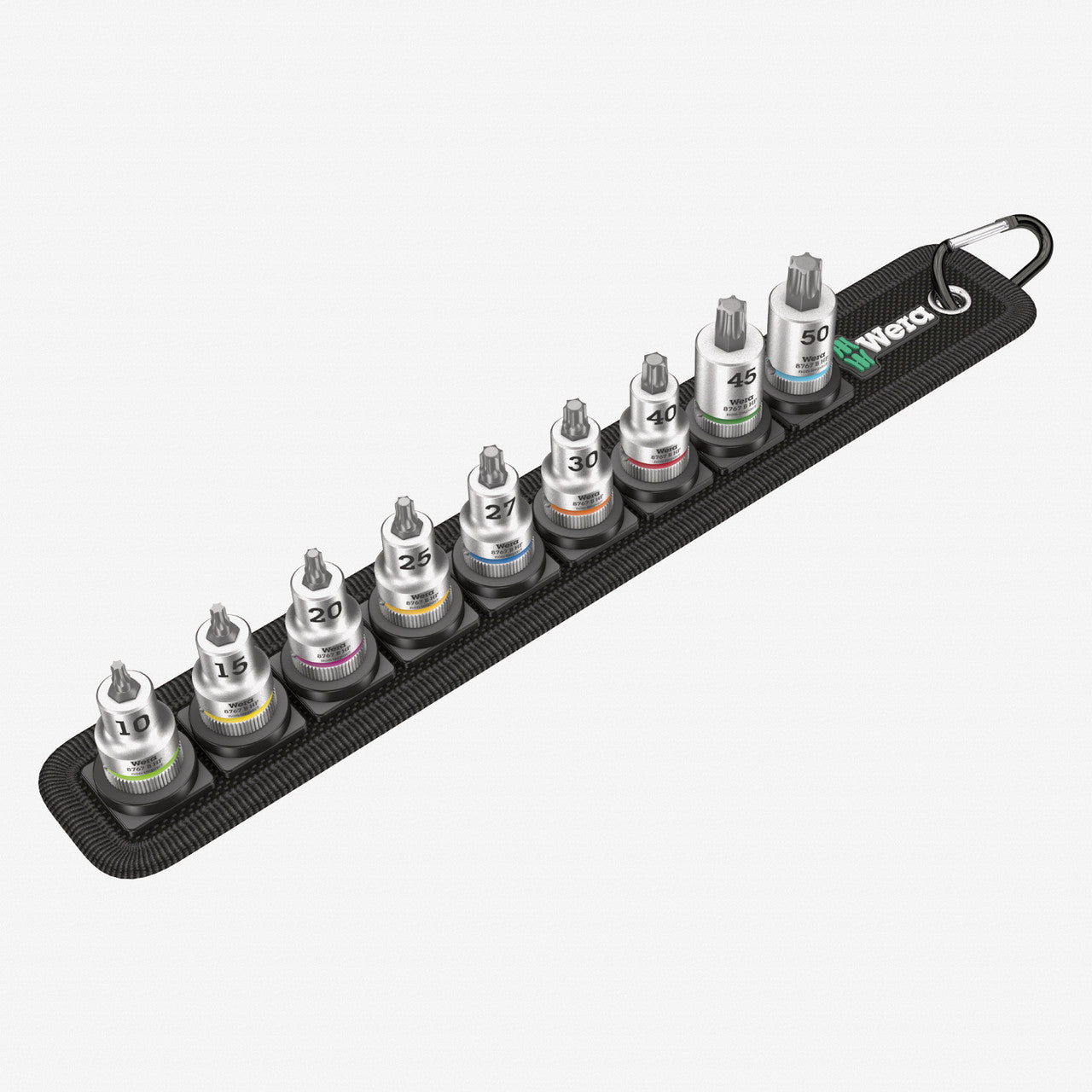 Wera 003972 Belt 3 Zyklop 3/8" Drive Torx Bit Socket Set with Holding Function - WR003972 - KC Tool