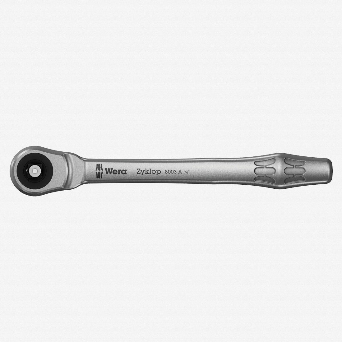 Wera 004003 Zyklop Ratchet 1/4" Drive w/ Push - Through Square - WR004003 - KC Tool