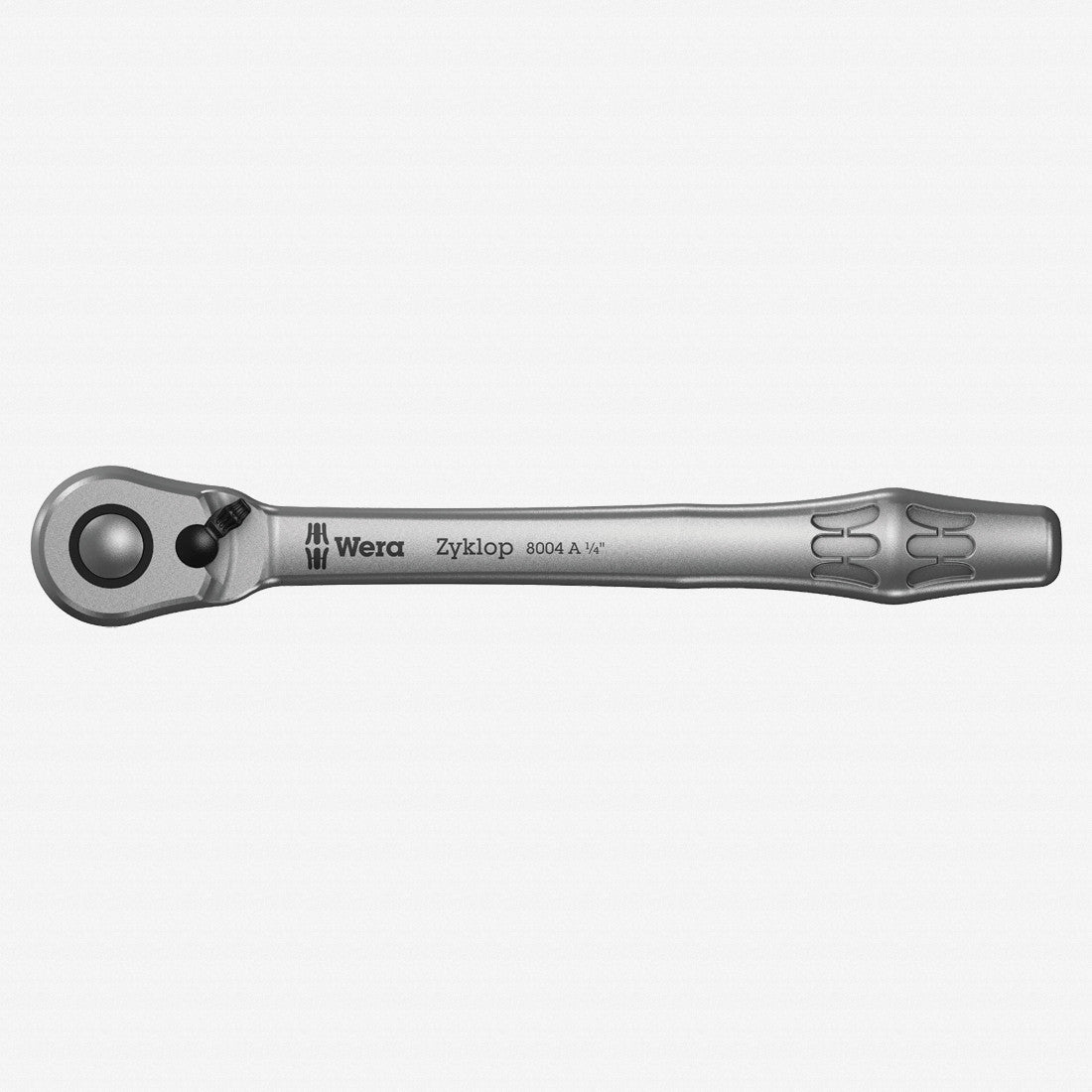 Wera 004004 Zyklop Ratchet 1/4" Drive w/ Switch Lever - WR004004 - KC Tool