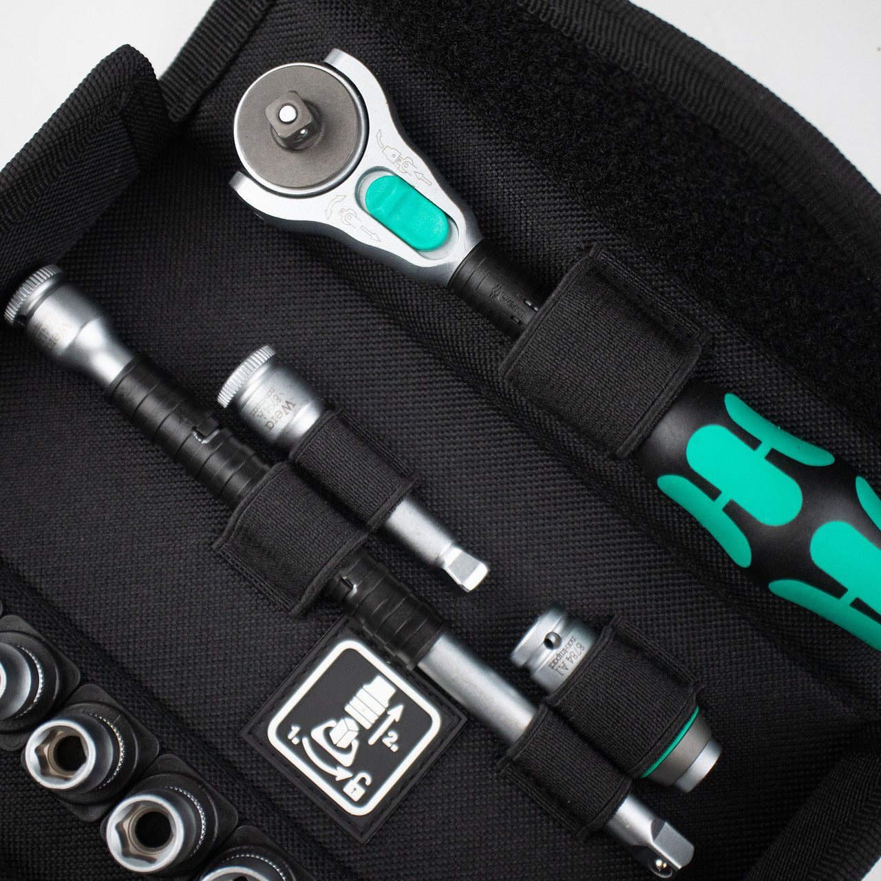 Wera 004016 Zyklop Speed Ratchet 1/4" Drive Metric Set - WR004016 - KC Tool