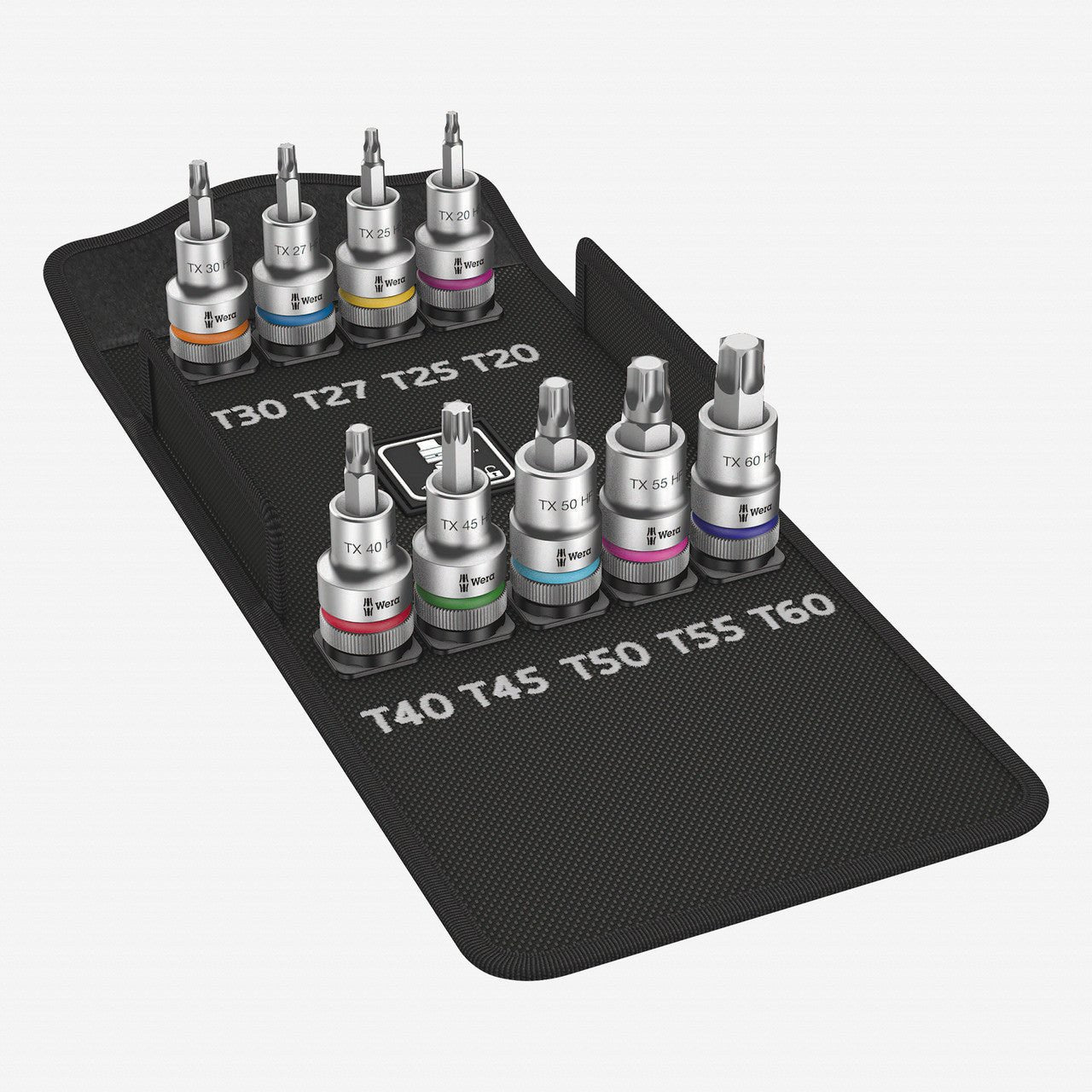 Wera 004202 Torx HF 1 Zyklop Bit Socket Set 1/2" Drive - with Holding Function - WR004202 - KC Tool