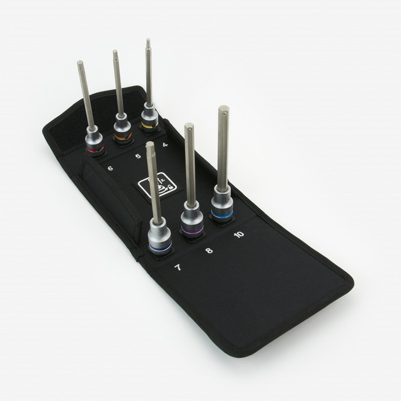 Wera 004210 Zyklop Hex Metric Bit Socket Set Long - 1/2" Drive with Holding Function - WR004210 - KC Tool