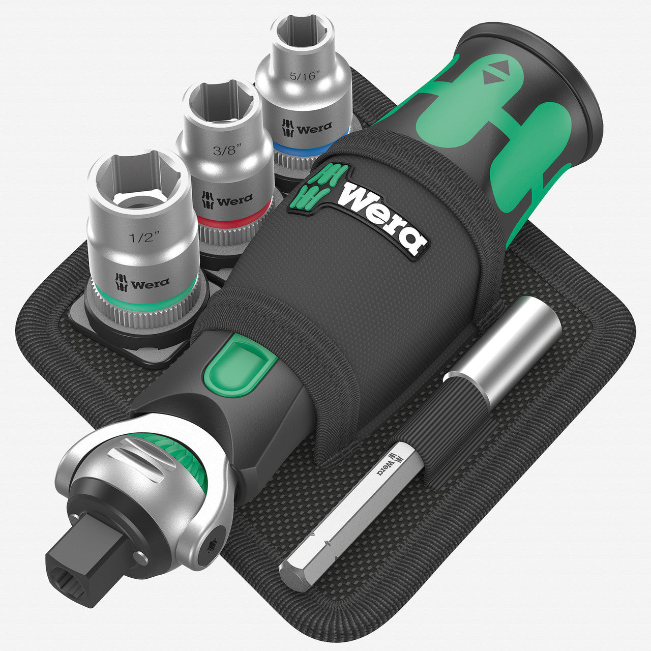 Wera 004283 Zyklop Pocket SAE Set 2, 18 Pieces - WR004283 - KC Tool