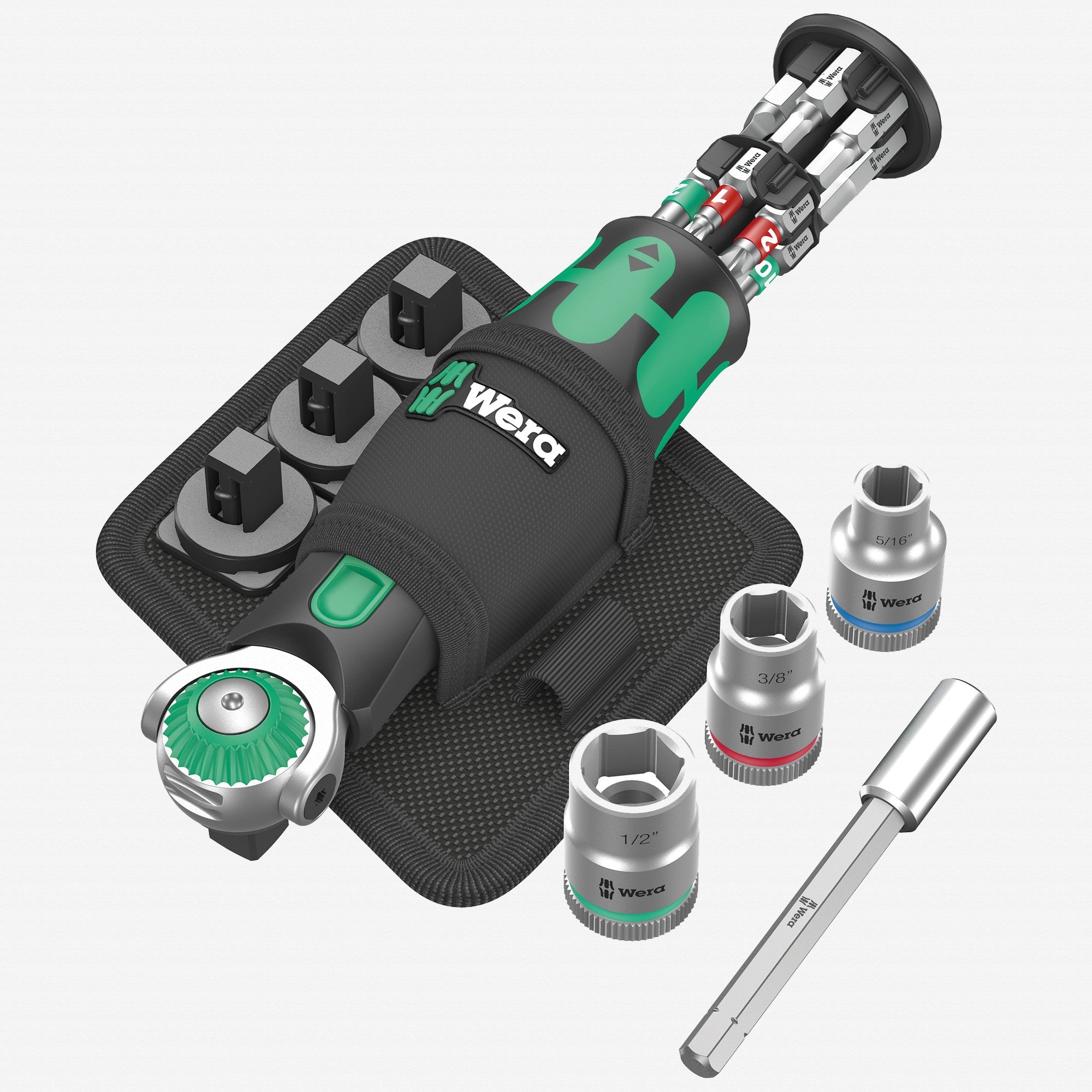 Wera 004283 Zyklop Pocket SAE Set 2, 18 Pieces - WR004283 - KC Tool