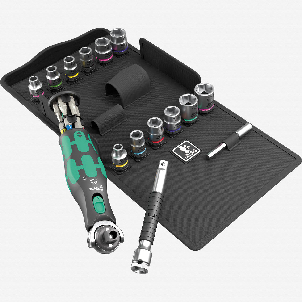 Wera 004285 Zyklop Pocket Set 4, 27 Pieces - WR004285 - KC Tool